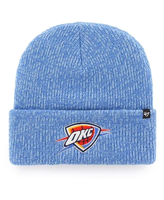 Men's '47 Blue Oklahoma City Thunder Brain Freeze Cuffed Knit Hat