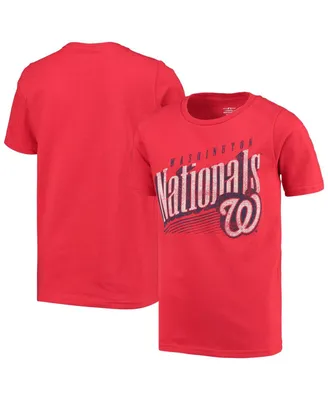 Big Boys Red Washington Nationals Winning Streak T-shirt