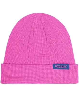 Men's Pink Pumas 3000 Cuffed Knit Hat