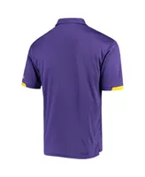 Men's Colosseum Purple Lsu Tigers Santry Polo