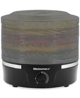 Elite Gourmet 5-Tier Food Dehydrator with Adjustable Temperature Control