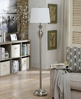 60" Floor Lamp - Silver