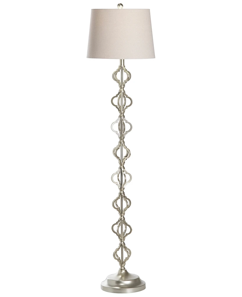 60" Floor Lamp - Silver