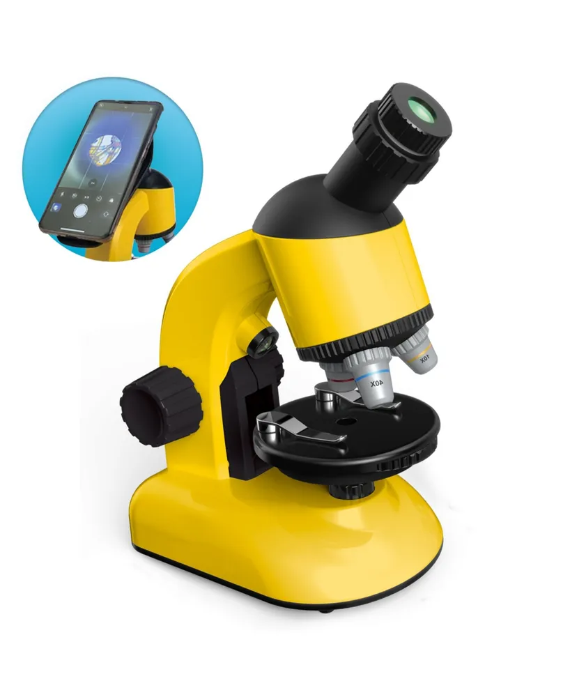 Curious Mind Children's Microscope Toy - View Through your Phone, 9 Piece