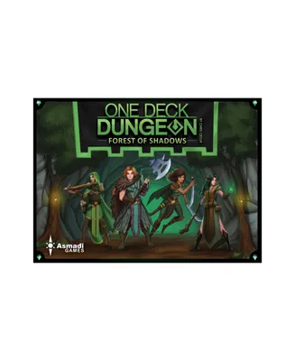 Asmadi Games One Deck Dungeon - Forest of Shadows Board Game, 118 Piece