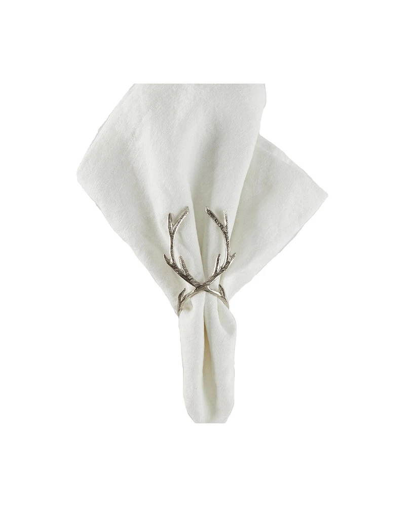 Antler Napkin Rings, Set of 8