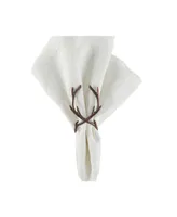 Antler Napkin Rings, Set of 8