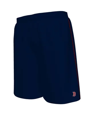 Men's Majestic Navy Boston Red Sox Big Tall Mesh Shorts