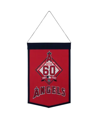 Winning Streak Los Angeles Angels 18'' x 12'' 60th Anniversary Traditions Banner