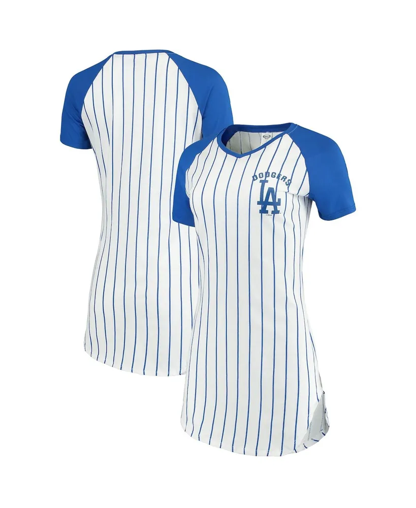 Women's New York Yankees Concepts Sport White Reel Pinstripe Sleep Shorts