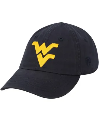 Infant Unisex Top of The World Navy West Virginia Mountaineers Mini Me Adjustable Hat