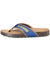 Men's Foco Los Angeles Rams Cork Flip Flops