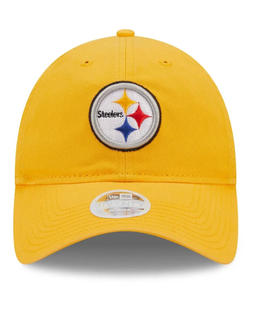 Women's New Era Gold Pittsburgh Steelers Core Classic 2.0 9Twenty Adjustable Hat