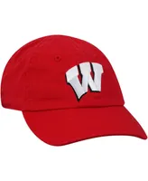 Infant Unisex Top of The World Red Wisconsin Badgers Mini Me Adjustable Hat