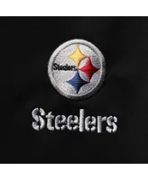 Men's Dunbrooke Black, Realtree Camo Pittsburgh Steelers Decoy Tech Fleece Full-Zip Hoodie