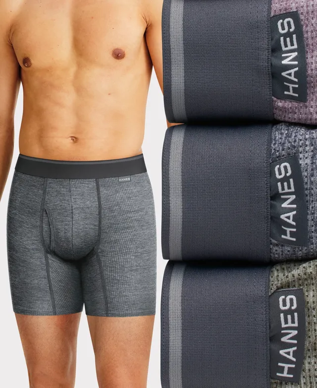 Hanes Men's Ultimate 3pk. ComfortFlex Stretch Boxer Briefs