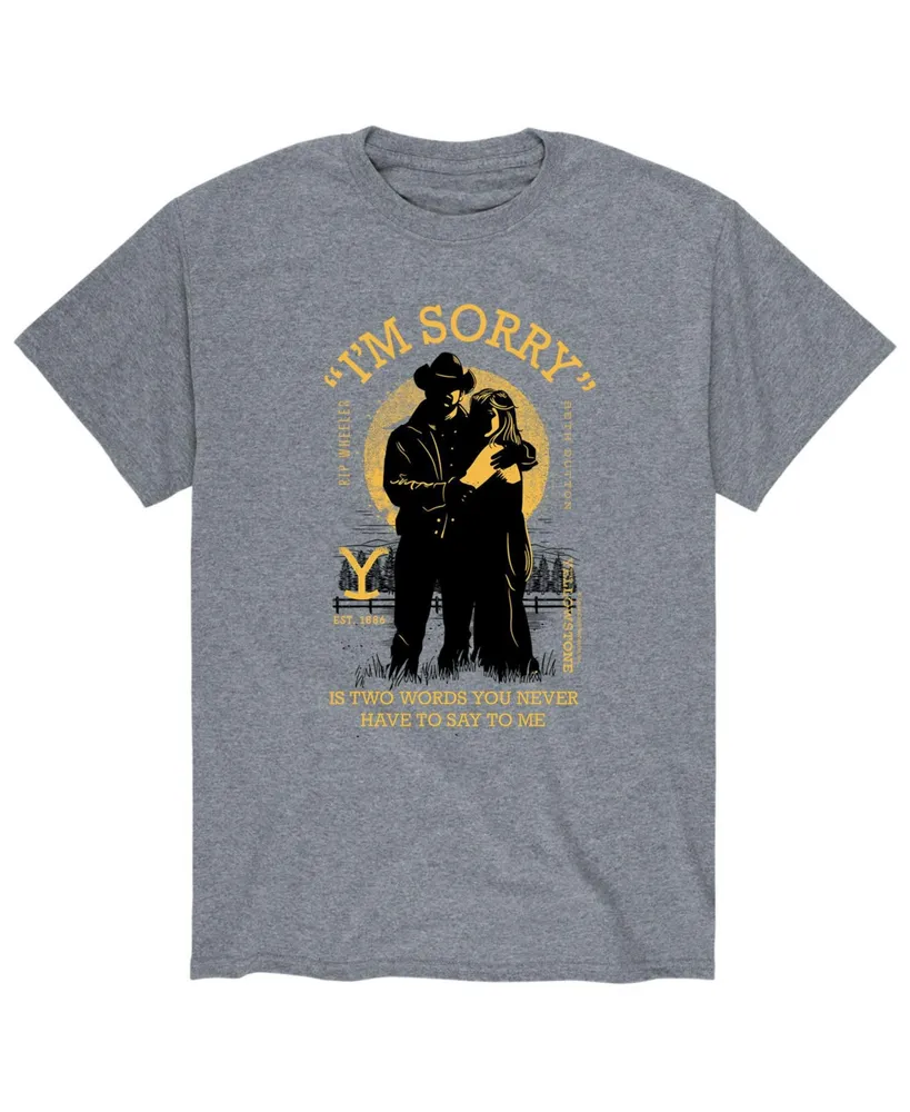 Men's Yellowstone I'm Sorry T-shirt