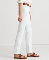 Lauren Ralph Petite Mid-Rise Straight Jean, & Short Lengths