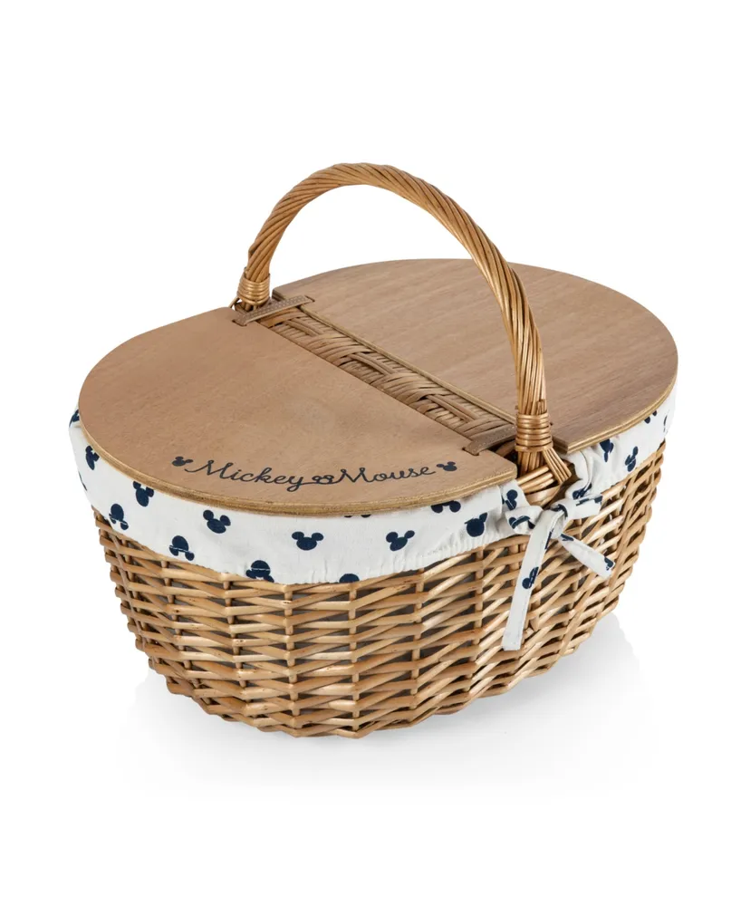 Picnic Time Disney Mickey Silhouette Country Basket