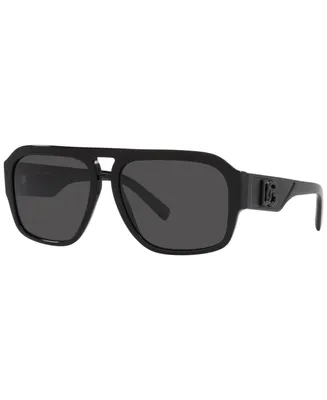 Dolce&Gabbana Men's Low Bridge Fit Sunglasses, DG4403F 58