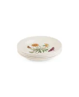 Botanic Garden Harmony Opal 4 Piece Salad Plate Set