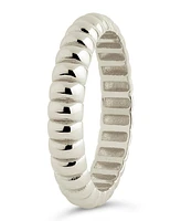 Sterling Forever Bubble Band Ring