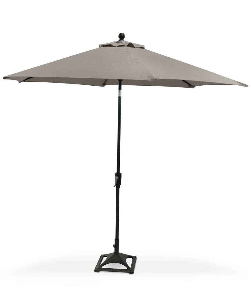 Closeout! Marlough Ii Outdoor 9' Umbrella with Base, Created for Macy's