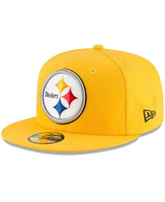 Men's Gold Pittsburgh Steelers Omaha 59FIFTY Hat