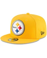 Men's Gold Pittsburgh Steelers Omaha 59FIFTY Hat