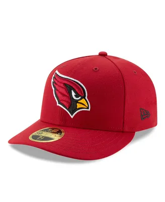 Men's Cardinal Arizona Cardinals Omaha Low Profile 59FIFTY Structured Hat