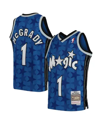 Boys Youth Tracy McGrady Blue Orlando Magic Swingman Throwback Jersey