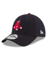 Men's Navy Boston Red Sox League Logo 9Forty Adjustable Hat