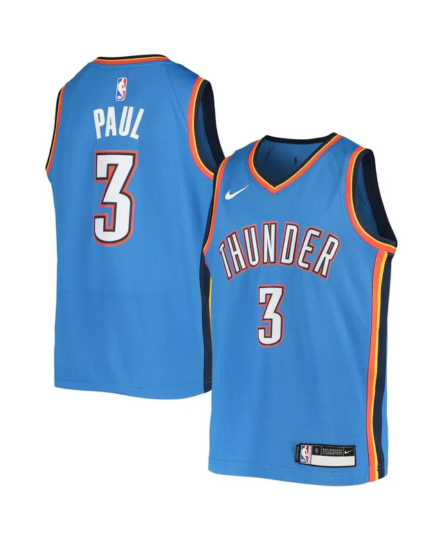 Paul George Oklahoma City Thunder Nike Replica Swingman Jersey - Statement  Edition - Navy