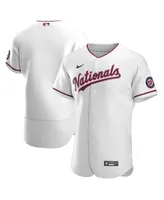 Men's White Washington Nationals Alternate Authentic Team Jersey