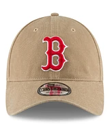 Men's Khaki Boston Red Sox Fashion Core Classic 9Twenty Adjustable Hat