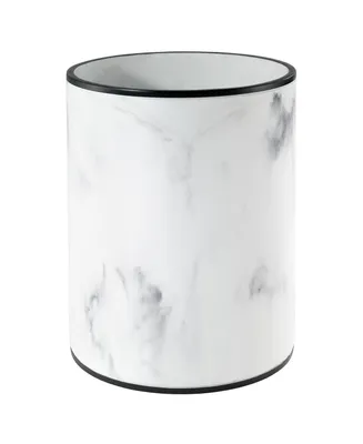 Avanti Jasper Framed Marble-look Resin Wastebasket