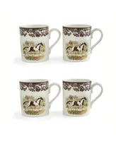 Spode Arabian Horse Mug, Set of 4