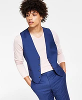 Calvin Klein Men's Slim-Fit Wool Infinite Stretch Suit Vest