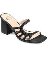 Journee Collection Women's Emory Block Heel Sandals