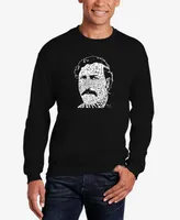 Men's Word Art Pablo Escobar Crewneck Sweatshirt