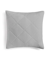 Hotel Collection Dobby Diamond Quilted Sham, European, Created for Macy's