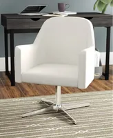 Pelo Adjustable Height Swivel Accent Chair