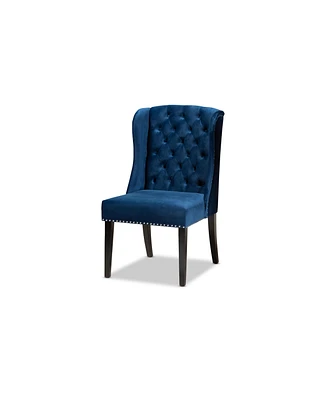 Lamont Modern Contemporary Transitional Wood Wingback Dining Chair