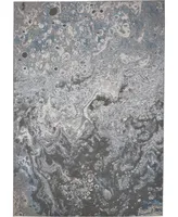 Feizy Azure R3405 5' x 8' Area Rug - Silver