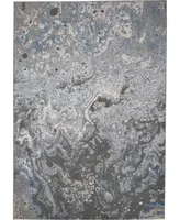 Feizy Azure R3405 1'8" x 2'10" Area Rug - Silver