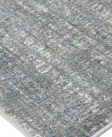 Feizy Azure R3413 1'8" x 2'10" Area Rug - Silver