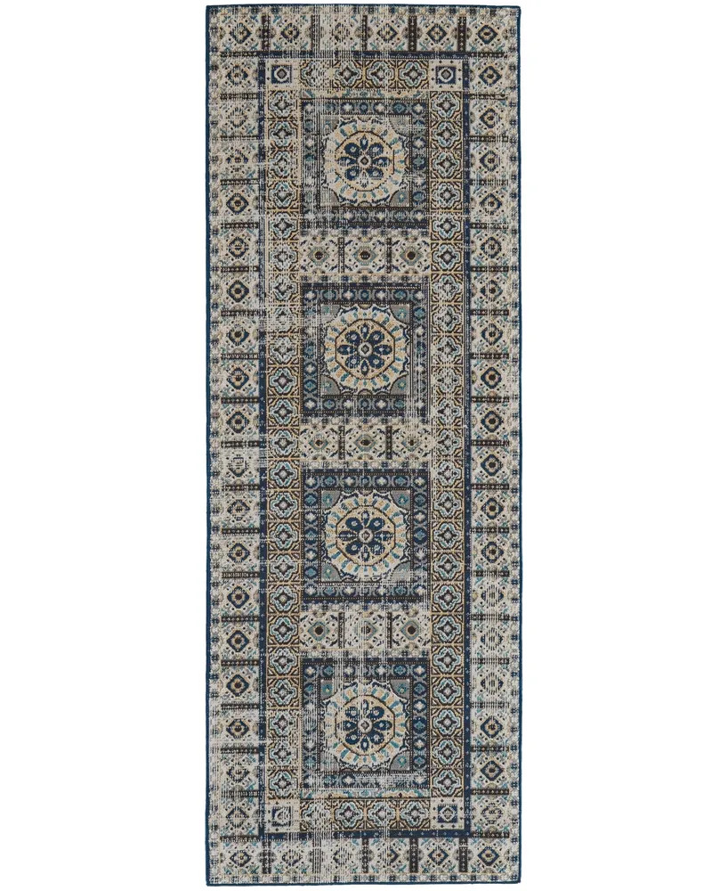 Feizy Nolan R39BY 2'10" x 7'10" Runner Area Rug