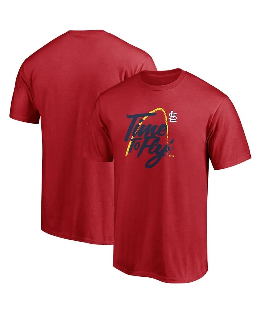 Men's Red St. Louis Cardinals Tie-Dye T-Shirt