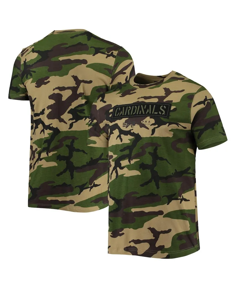 Men's New Era Camo St. Louis Cardinals Club T-shirt