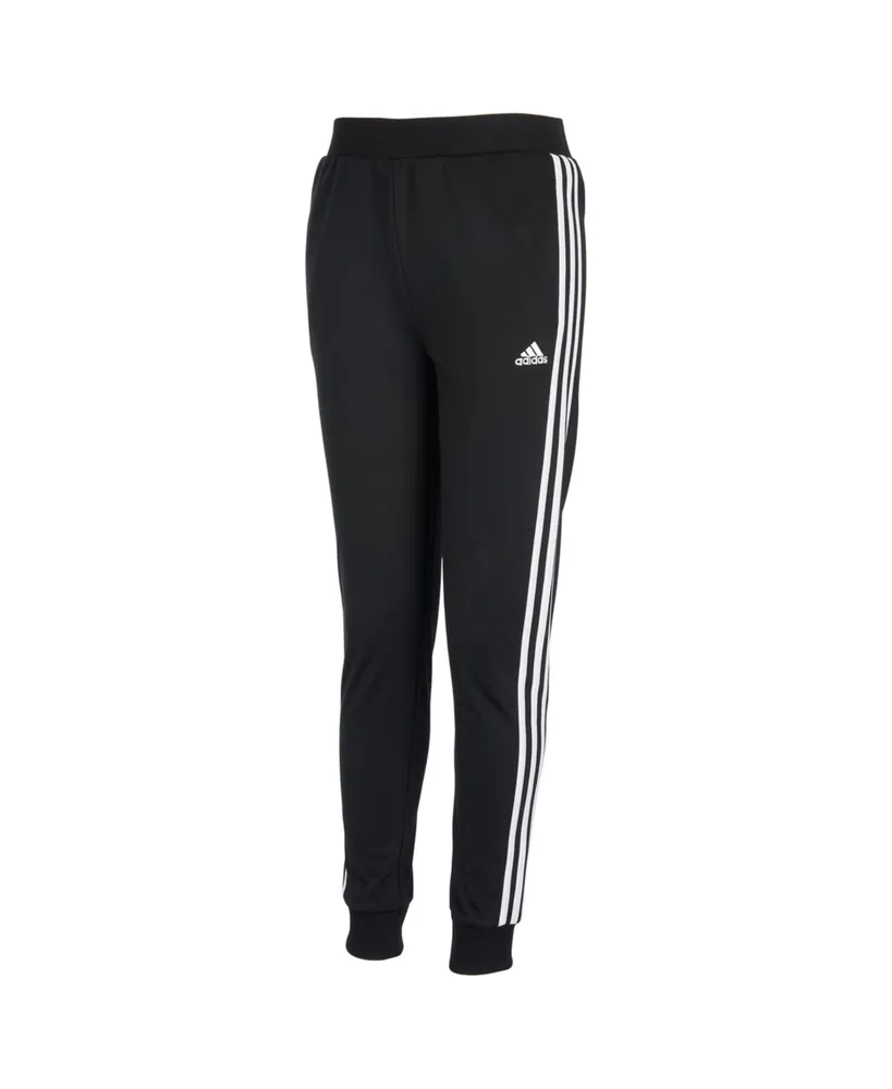 adidas Women's 3-Stripe Cotton Fleece Sweatpant Jogger - Macy's